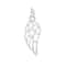 12 Pack: Charmalong™ Silver Plated Wing Charm by Bead Landing™